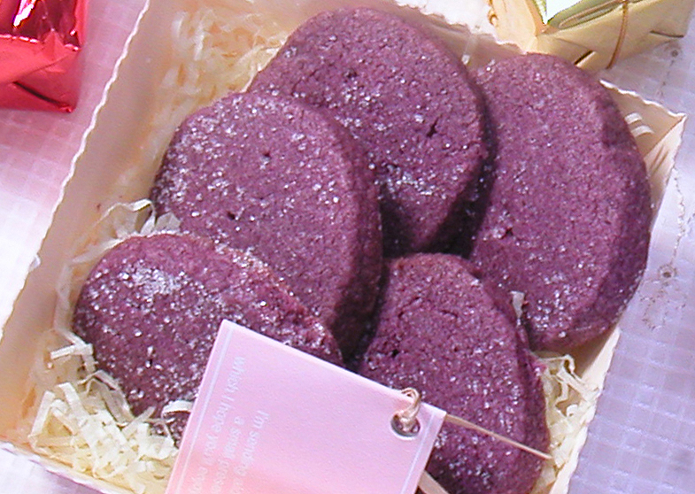 紫いもクッキー