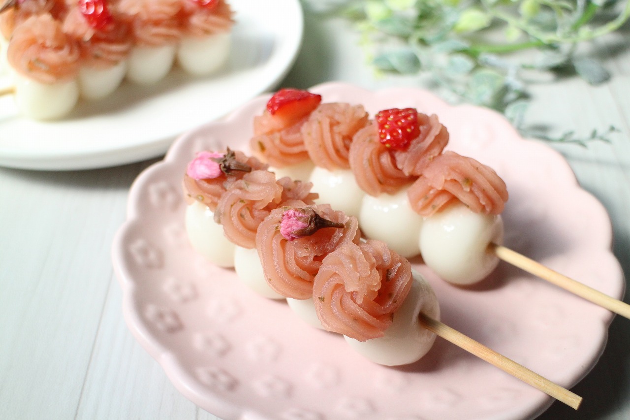 桜あんのデコ白玉