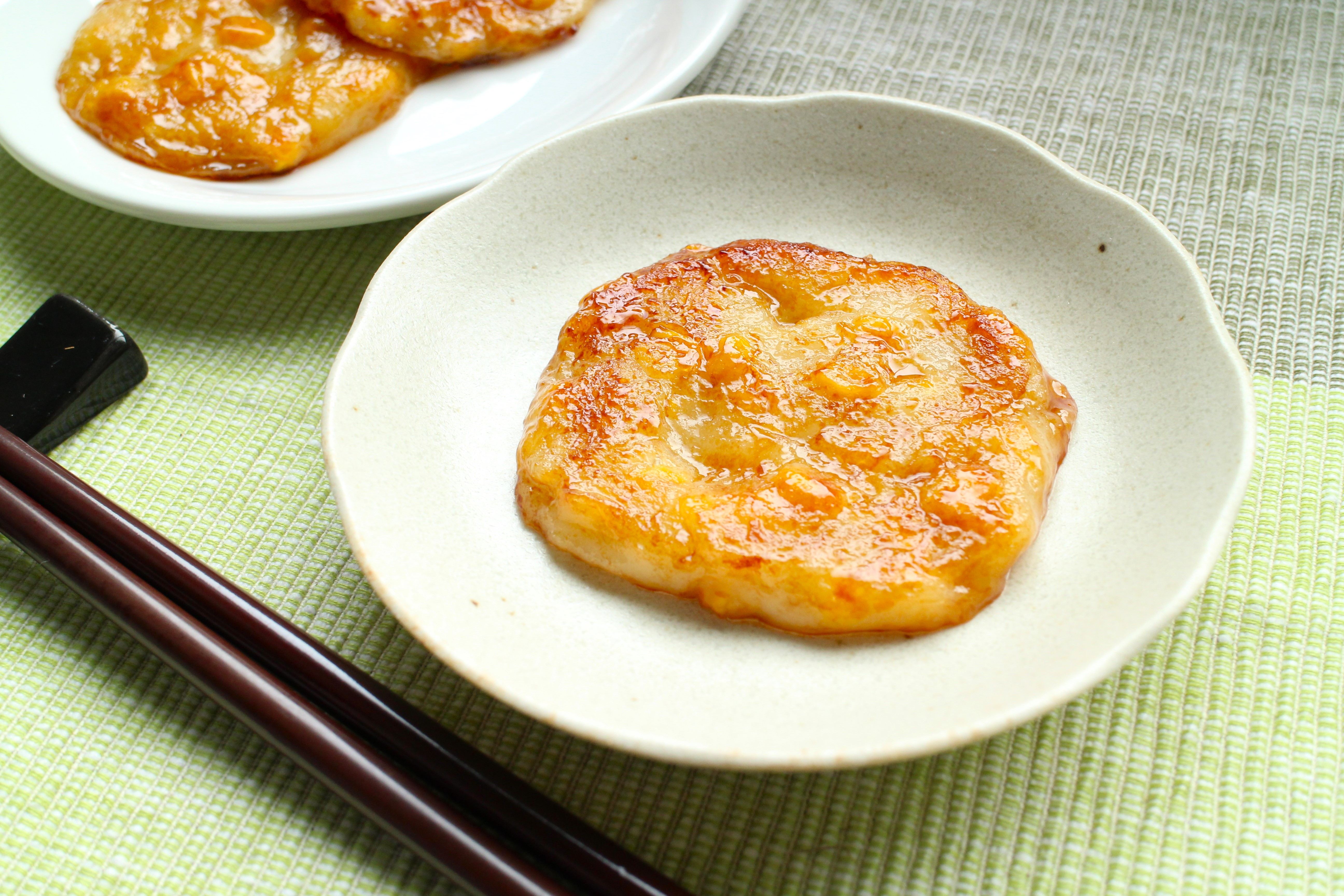 バター香る甘辛醤油とうもろこし焼き白玉