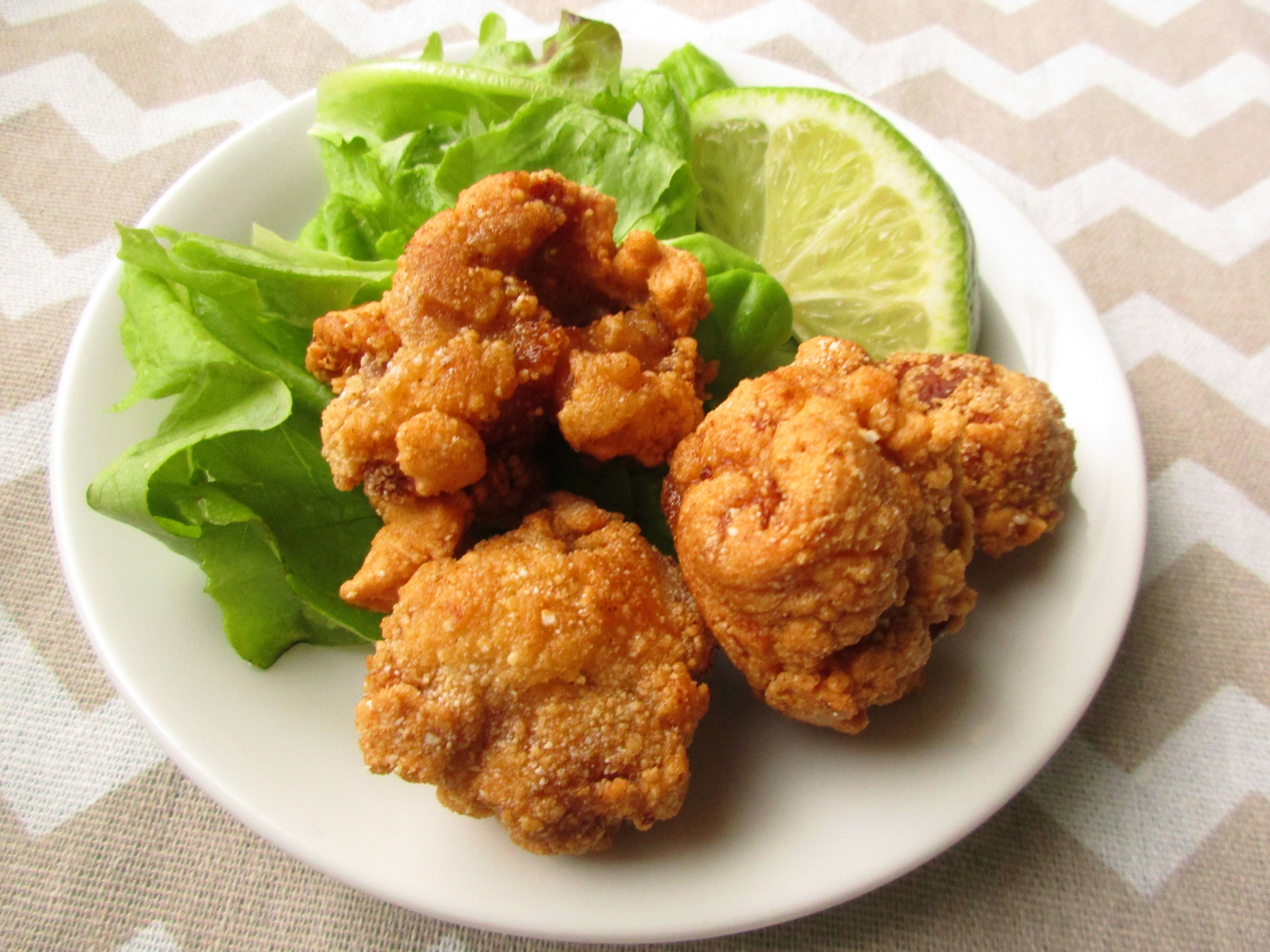 白玉粉でモチコチキン
