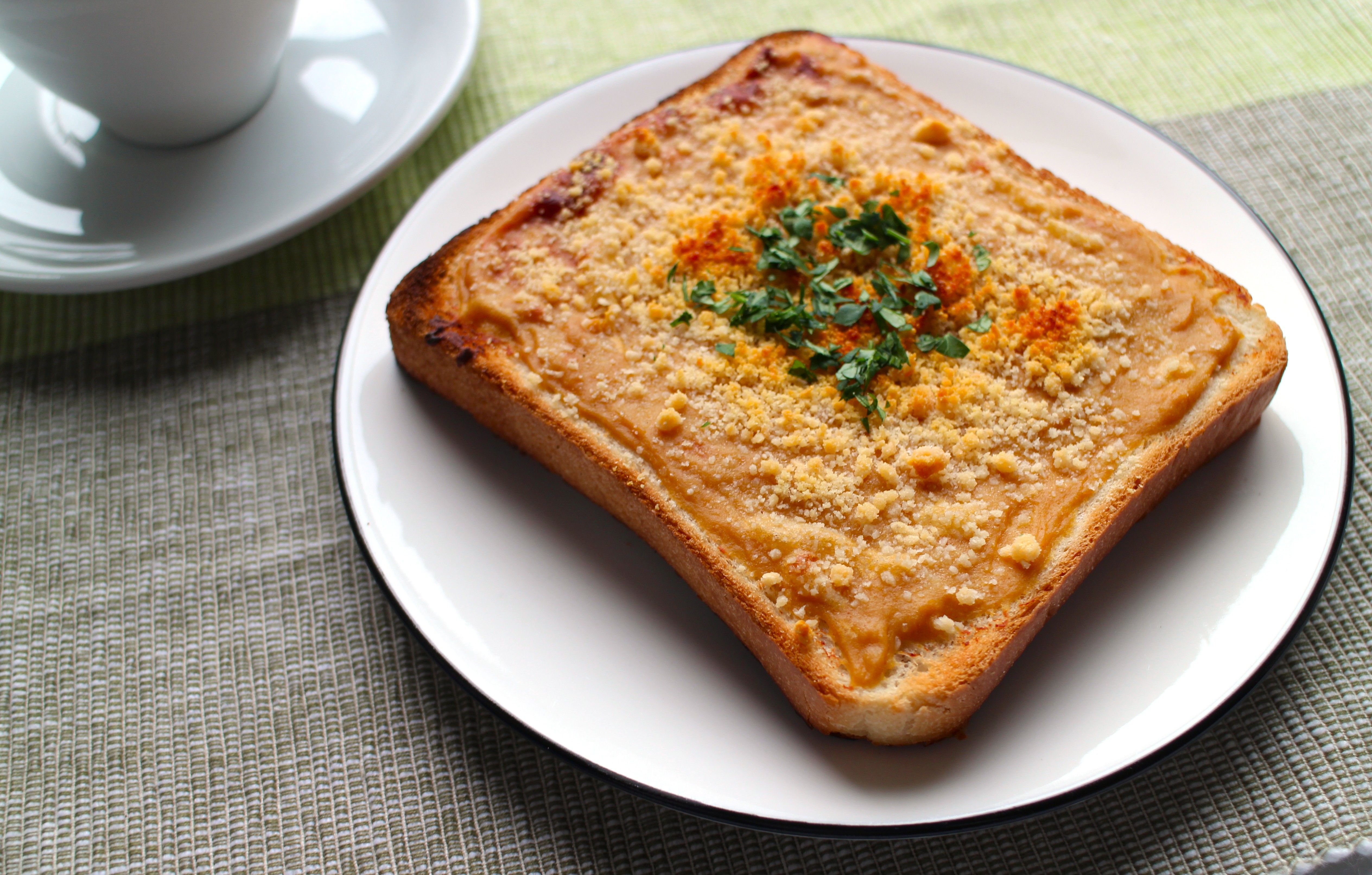 玉三　香ばしきな粉のコーンポタージュ使用　簡単パングラタン