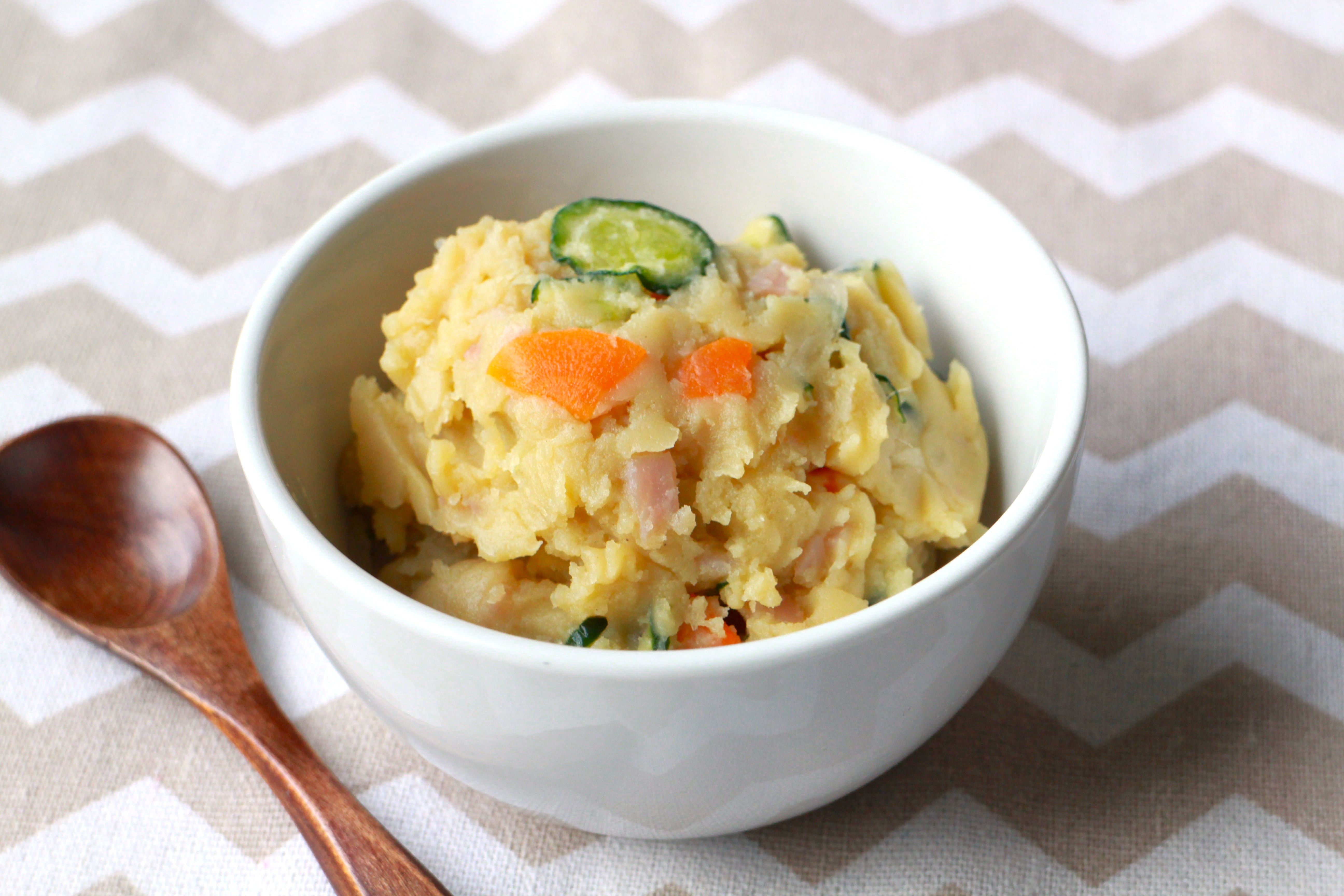 さつまいもの野菜たっぷりポテトサラダ